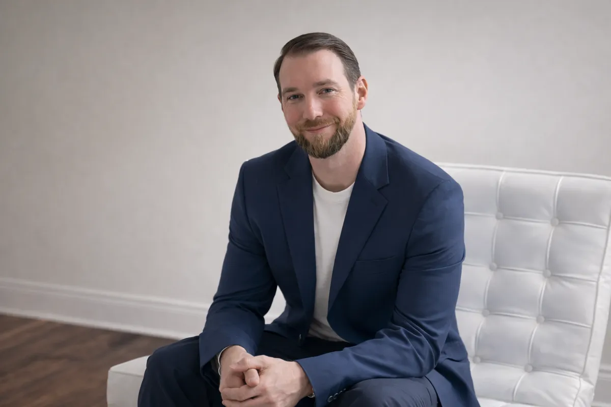 Dr. Sparky owner portrait