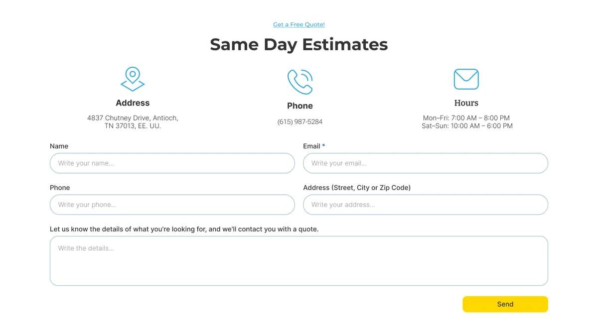 Electrician with tools
